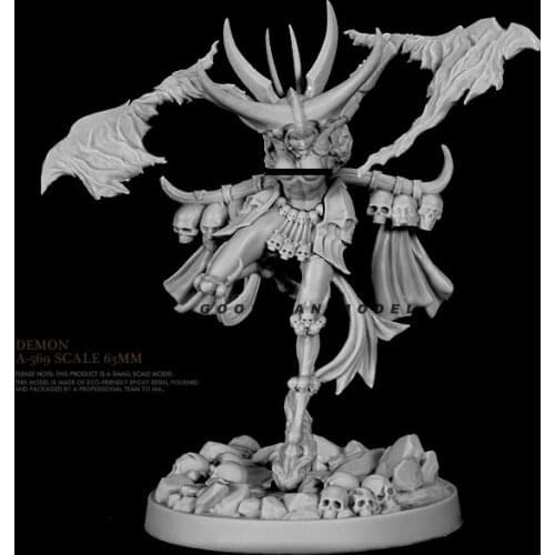 63mm Resin model kits DIY figure self-assembled A-569