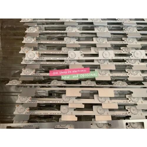 400 PCS/Lot 100% New LED Strip Bar Backlight for KONKA KDL48JT618A KDL48SS618U 35018539 35018540 6 LED light (6 V) 442mm