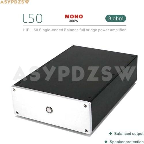 HIFI L50 Mono Single-ended balance Full bridge power amplifier With SPK protection