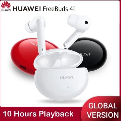 Original Huawei FreeBuds 4i 4 i Wireless Headphone Active Noise Call Reduction Bluetooth 5.2 Earphones Global Version