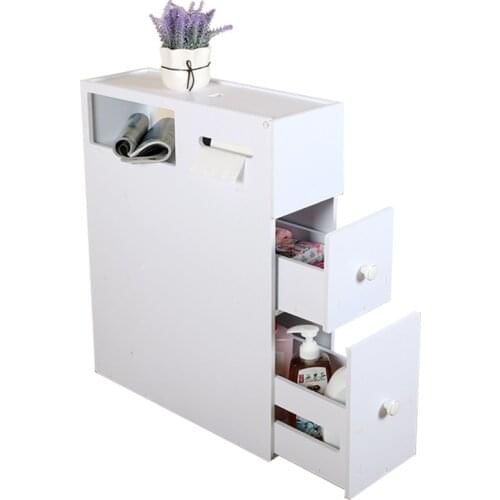 Toilet shelves toilet shelves toilet side cabinet shelves waterproof bathroom racks with Draws