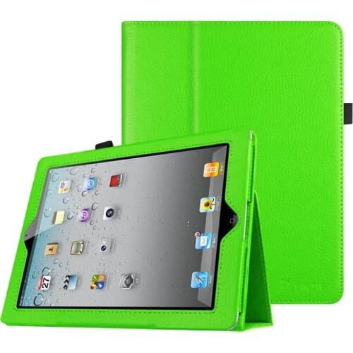 Case for iPad 2 3 4 Slim Retro Folding Stand PU Leather Smart Cover for iPad 2 3 4 A1395 A1396 A1430 A1458 9.7 Inch Funda Cases