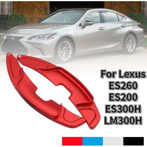 For Lexus ES260 ES200 ES300H LM300H 2018 2019 2020 Aluminum Car Steering Wheel Shift Paddle Shifter Extension