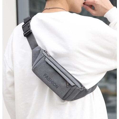 Waterproof Casual Printed Chest Bag Portable One-shoulder Pouch For Outdoor correr, ciclismo, cinturón de hombro