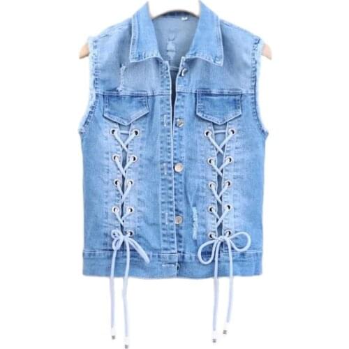 XLMJDZGS Women's Denim Vests China