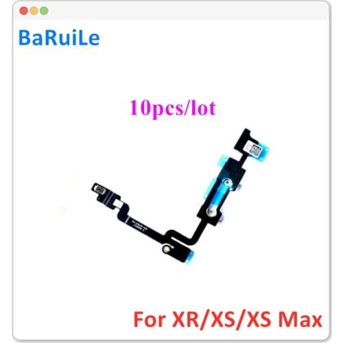 BaRuiLe 10pcs Loud Speaker Antenna Signal Flex Cable for iPhone XS XR XS Max on LoudSpeaker Flex Replacement Parts