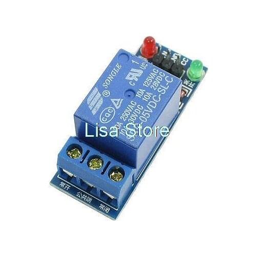 1CH High Level Trigger Power Relay Module Board Blue 5V for PIC 51 AVR