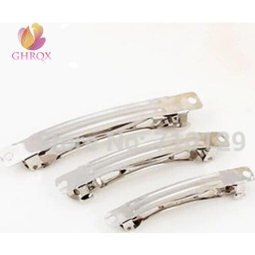 6MM/8MM/10MM airpin material Square head clip hair accessories 5PCS