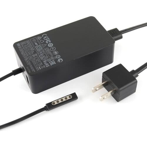 12V 3.6A 48W Power Adapter Charger For Microsoft Surface RT Pro2 Pro 1 2 Windows 8 Tablet PC USB Charging Port