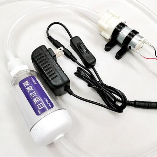 Household Mini Electric Liquor Filter 0.2um Aperture Ceramic Activated Carbon Wine Filter Machine Suction Device Ageing Machine