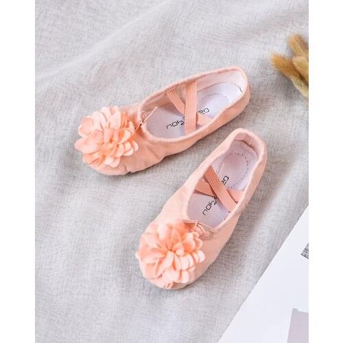 Kids Baby Girls Walker Canvas Flat Shoes Princess Soft Shoes Dance Shoes Cute Spring Slippers With Beautiful Flower Party Custom