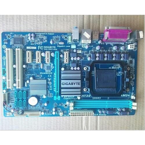 For Gigabyte GA-780T-D3L 780T-D3L Original Used Desktop Motherboard 760G 780L Socket AM3+ DDR3 SATA2 970A-DS3 970-DS3P