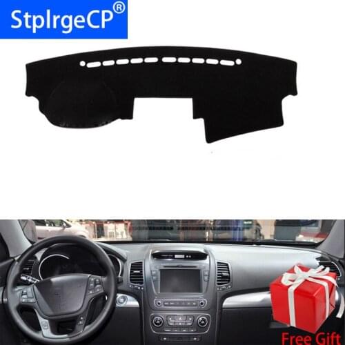 For kia sorento 2013 2014 Car Styling Dash Mat Dashmat Dashboard Sticker Cover Sun Shade Dash Board Cover Carpet