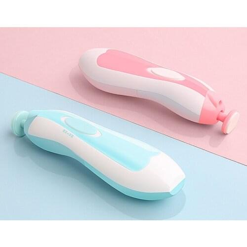 Electric Baby Nail Trimmer Safe Nail Clipper Baby Manicure Tool Pedicure Nail File Clippers Newborn Nail Care Products