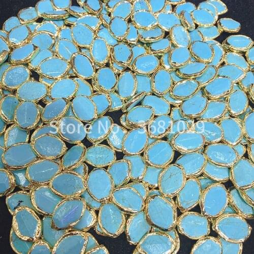 European and American fashionable feminine temperament with Oval partition beads