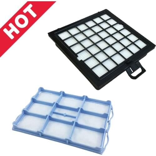 New 1pcs Motor Filter & 1pcs HEPA Filter for Bosch BSGL VSZ BSD BSA series vacuum cleaner parts