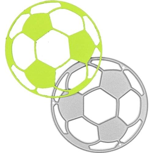 Julyarts Football Scrapbooking Nouveautes Crafts Stencil Emboss Paper Card Make Template