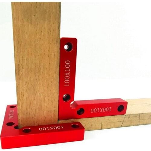 1Pcs Aluminum Alloy 90 Degree Squares L Shape Right Angle Line Ruler Scriber Gauge Carpenter Woodworking Tools
