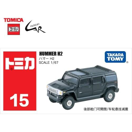 TAKATA TOMY TOMICA Diecast Alloy Car Model Boy Toys 15 Hummer H2 Collections Gifts
