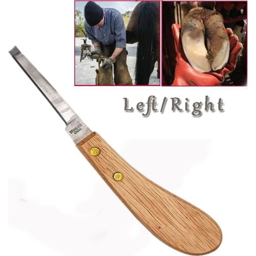Livestock Cattle Horse Hoof Knife Shears Right Handed Double Edge Veterinary Sheep Goat Pig Castration Foot Pruning Farm Tools