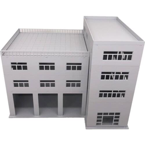 Outland Models 3-Stall Truck Garage/Engine House HO Scale 1:87