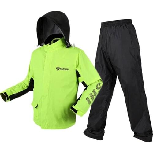 Raincoat Suit Adult Impermeable Motorcycle Riding Waterproof Ultrathin Outdoor Hiking Fishing Rainproof Protect Gear