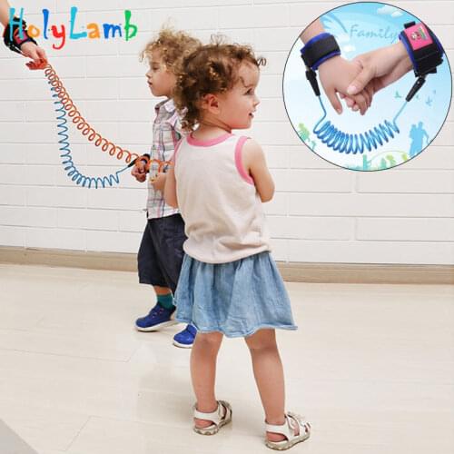 11.11 Anti Lost Reminder Toddler Baby Kids Safety Harness Child Leash Anti Lost Wrist Link Traction Rope Locktraction