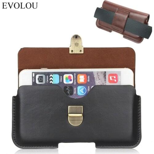 Holster Hip Belt Clip Phone Bag For UMIDIGI A5 PRO S3 F1 Power Waist bag Universal Leather Cover for Samsung A10 A20 A30 A40 A50