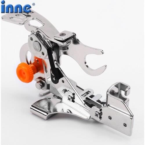 INNE Sewing machine Household Ruffler Presser Foot supplies Low Shank Pleated Attachment Press Feet Accessories Model 55705