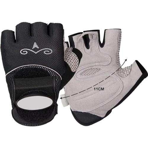 Coolest Cycling Gloves Bicycle Gloves Bike Gloves Anti Slip Shock Breathable Half Finger Short Sports Gloves Accessories for Men