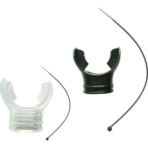 Silicone Soft Scuba Diving Snorkel Mouthpiece Bite Regulator Non-toxic Diving Equipment