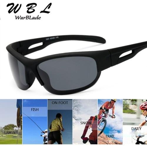 WarBLade High Quality Polarized Mens Sunglasses Mirror Lens Vintage Sun Glasses Man Fishing 100% Eyewear 2019 New UV400