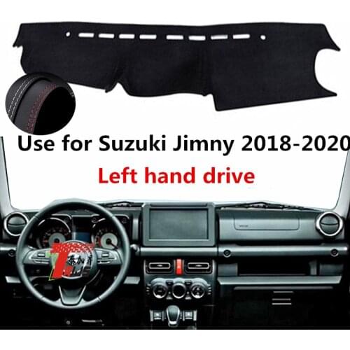 TAIJS Factory New Quality Good Quality Leather Car Dashboard Cover For Suzuki Jimny 2018 2019 2020 Left hand drive