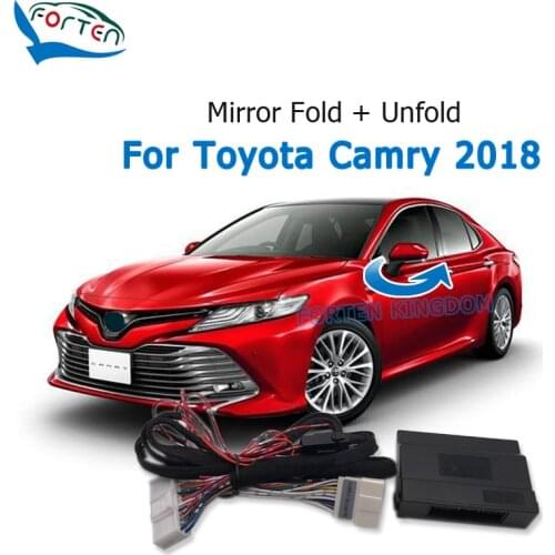 Forten Kingdom Car Side Auto Rear Mirror Folding System Module For Toyota Camry 2018 Rear View Mirror fold unfold