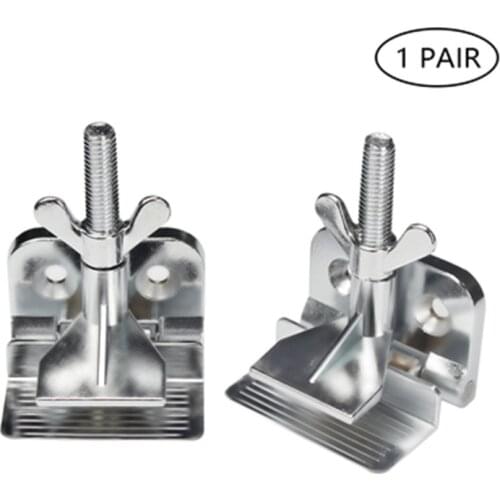 2PCS Silk Screen Printing Metal Frame Butterfly Hinge Clamp DIY Hobby Screen Painting Fixing Hinge Clamp Hardware Clip Tools
