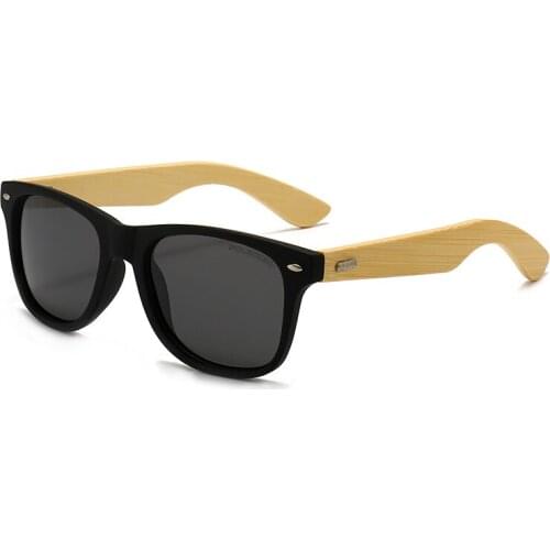 2021 China Factory Cheap Promotional Eyewear Gift PC Material Wooden Classic Comfortable Sunglasses