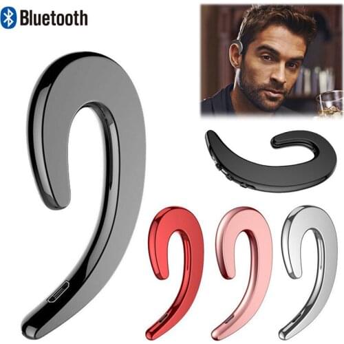 Wireless Headset Hifi Headphone Earphone Noise Cancelling Earpiece with Mic for iPhone Samsung LG Moto Xiaomi Huawei