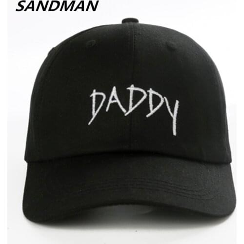 SANDMAN Brand Letter DADDY Snapback Cap Cotton Baseball Cap For Adult Men Women Hip Hop Dad Hat Bone Gorra