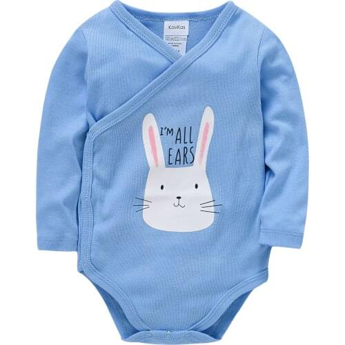 Newborn Baby Girl Bodysuits Unisex Onesies Cartoon Jumpsuit 0-12M Cotton Long Sleeve Clothes Infant Boy Bodysuits Roupas de bebe