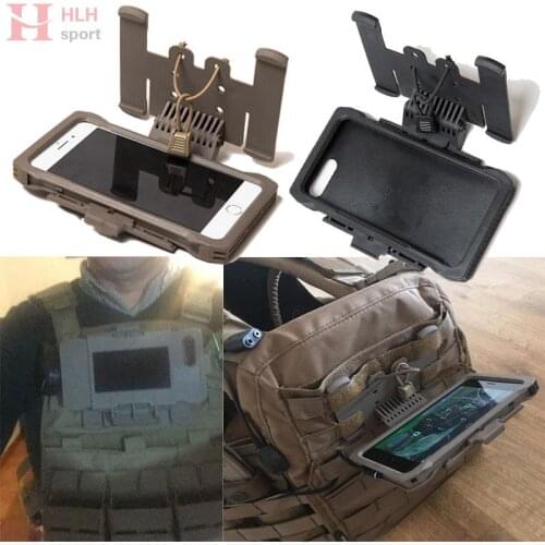 Sport Gear Molle Tactical Plus Mobile Pouch Outdoor Hunting Military Equipment Phone Case Iphone 7/8 Plus Combat Map Case