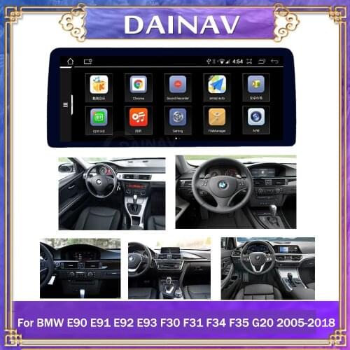 For BMW E90 E91 E92 E93 F30 F31 F34 F35 G20 2005-2018 3 Series GPS Navigator Audio Stereo Car Radio Stereo Bluetooth Player