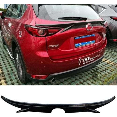 For Mazda CX-5 Spoiler 2017 2018 2019 Rear Lip Rear Spoiler Rear Window Rear Wing CX-5 ABS High Quality Colour Rear Wing Tail