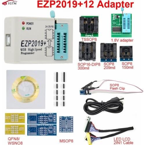 EZP 2019 EZP2019+ High-speed USB SPI Programmer EEPROM minipro adapter