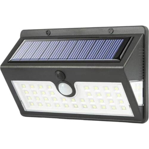 Outdoor LED Solar Light Motion Sensor Yard IP65 Waterproof Security Wall Solar Lamp Street Garden Decoration