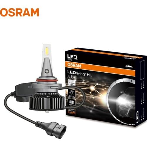 OSRAM LED HYZ HIR2 9012 49012CW PX22d Original Genuine Bulbs Super Bright Car Headlight Cool White 6000K 12V 25W (1Pair)