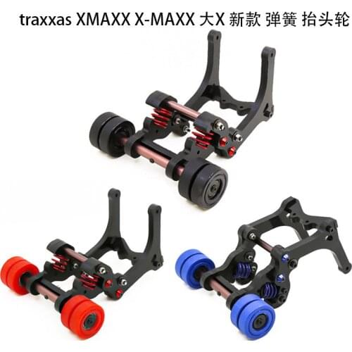 Nylon Double Wheel Wheelie Raise Head Bar for 1/10 Traxxas EREVO E-REVO 2.0 86086-4 RC Car Parts