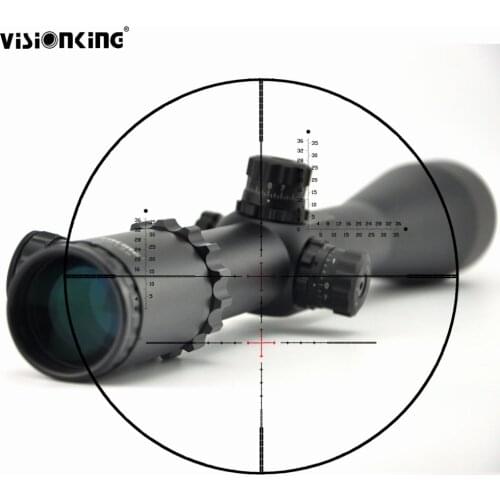 Visionking 10-40x56 Hunting Riflescope Long Range Ar15 m16 Aim Optical Sight illuminated Sniper Scope .30-06 .308 .50 With Rings