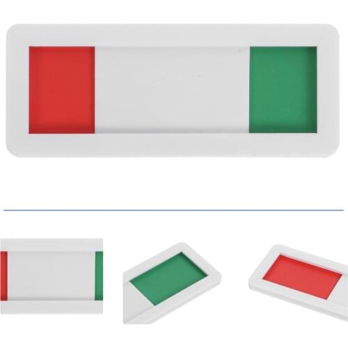 Conference Room Blank Slide Door Sign Privacy Slider Door Indicator for Office