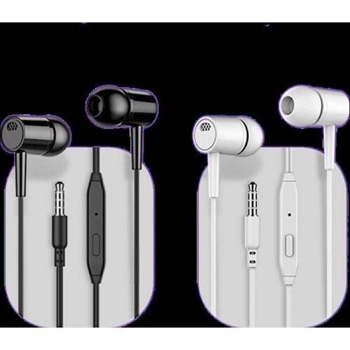 Sport Earphone Wired Super Bass 3.5mm Headphones Crack Gaming Headset Earbud With Mic Наушники Проводные