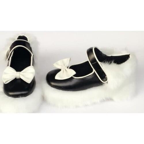 Princess sweet lolita shoes Summer bow muffin womens thick shoes fashion and soft sister English Academy hairy shoes an1445